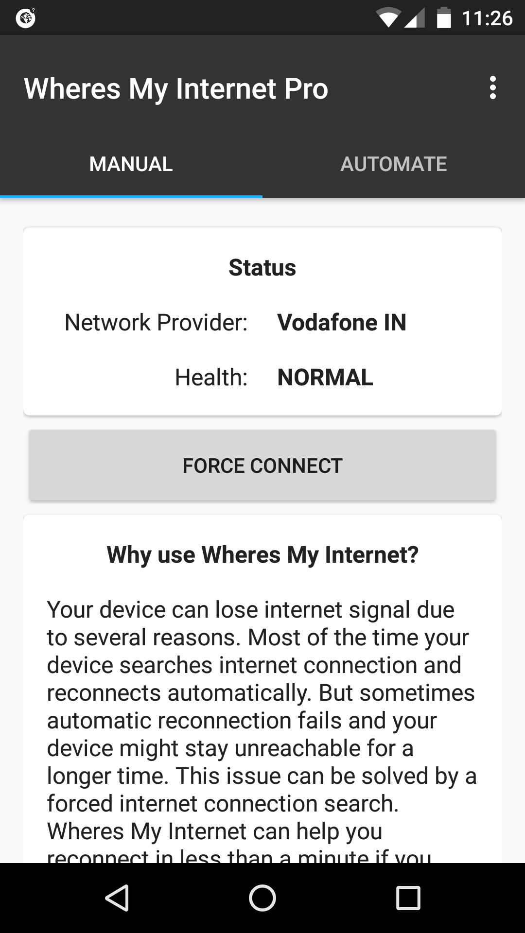 Wheres my Internet Lite