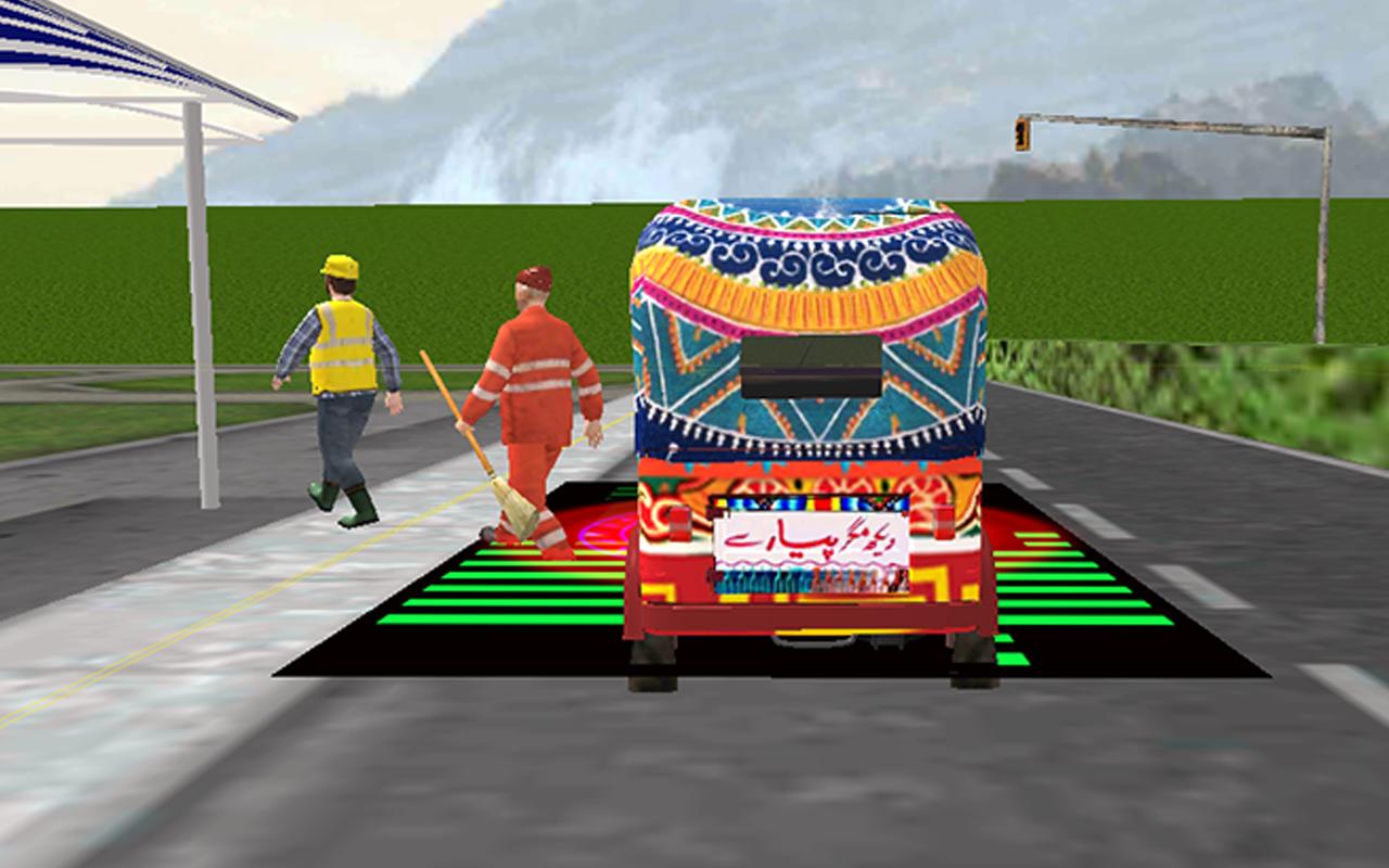 Asian Tuk Tuk Rickshaw Driver