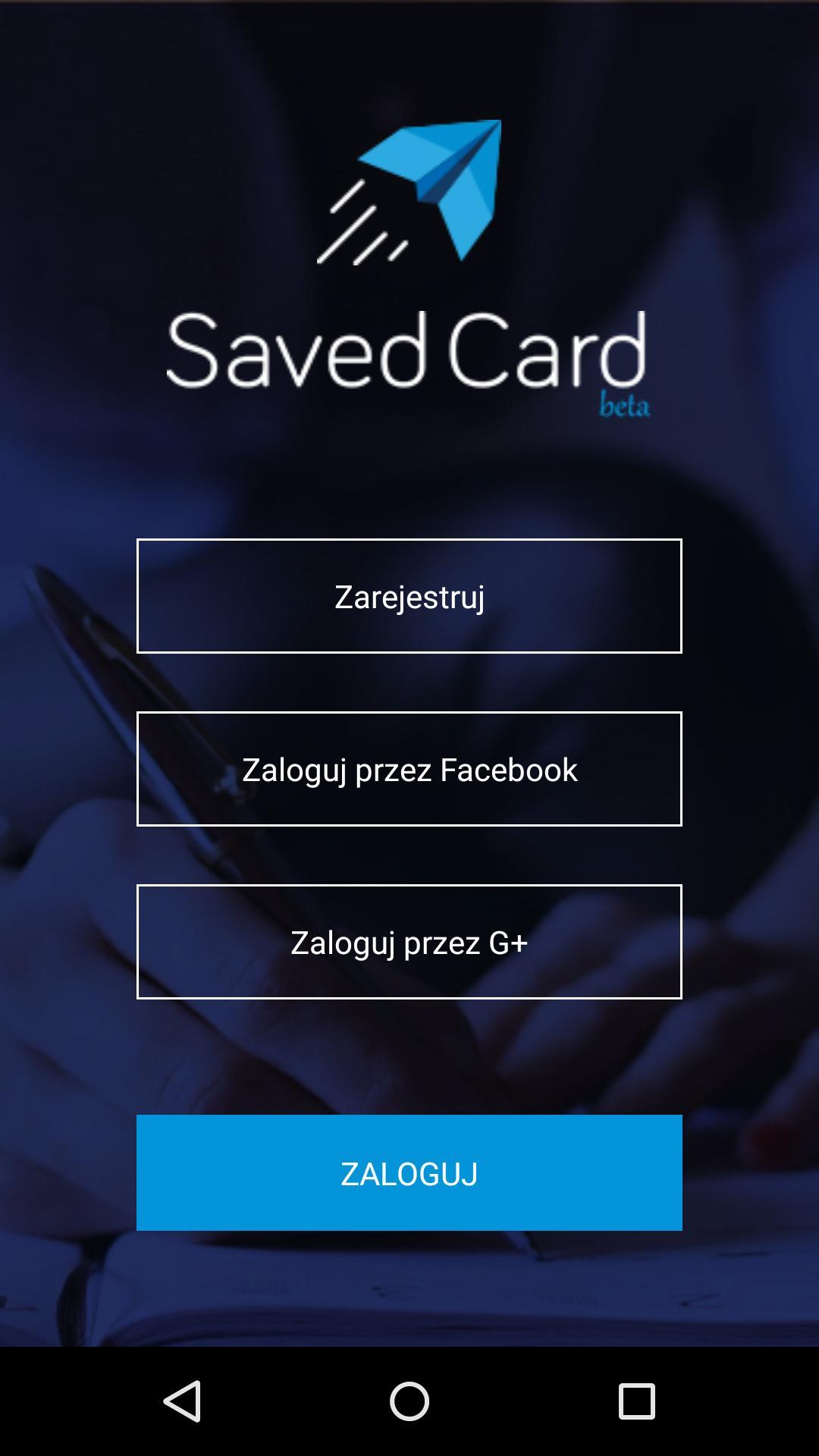 Saved Card
