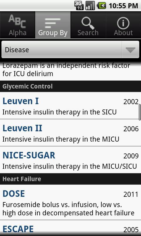 ICU Trials Lite by ClinCalc
