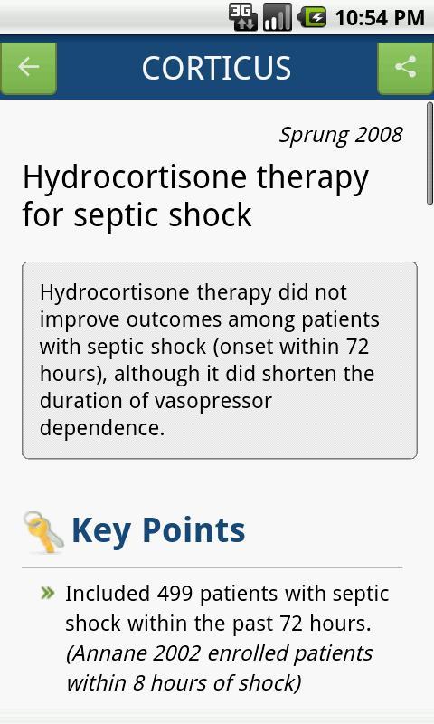 ICU Trials Lite by ClinCalc