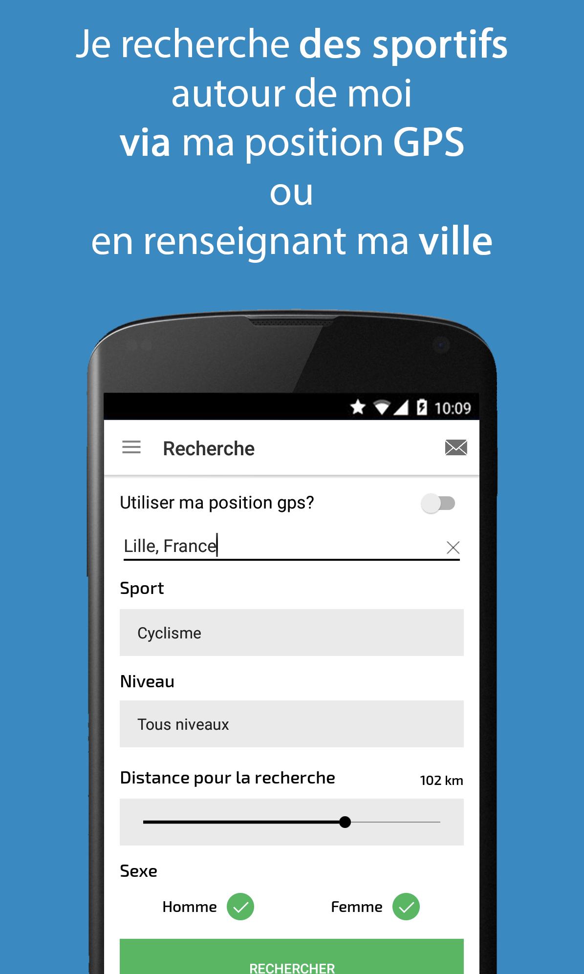 SportmeUp, Sport et Rencontres