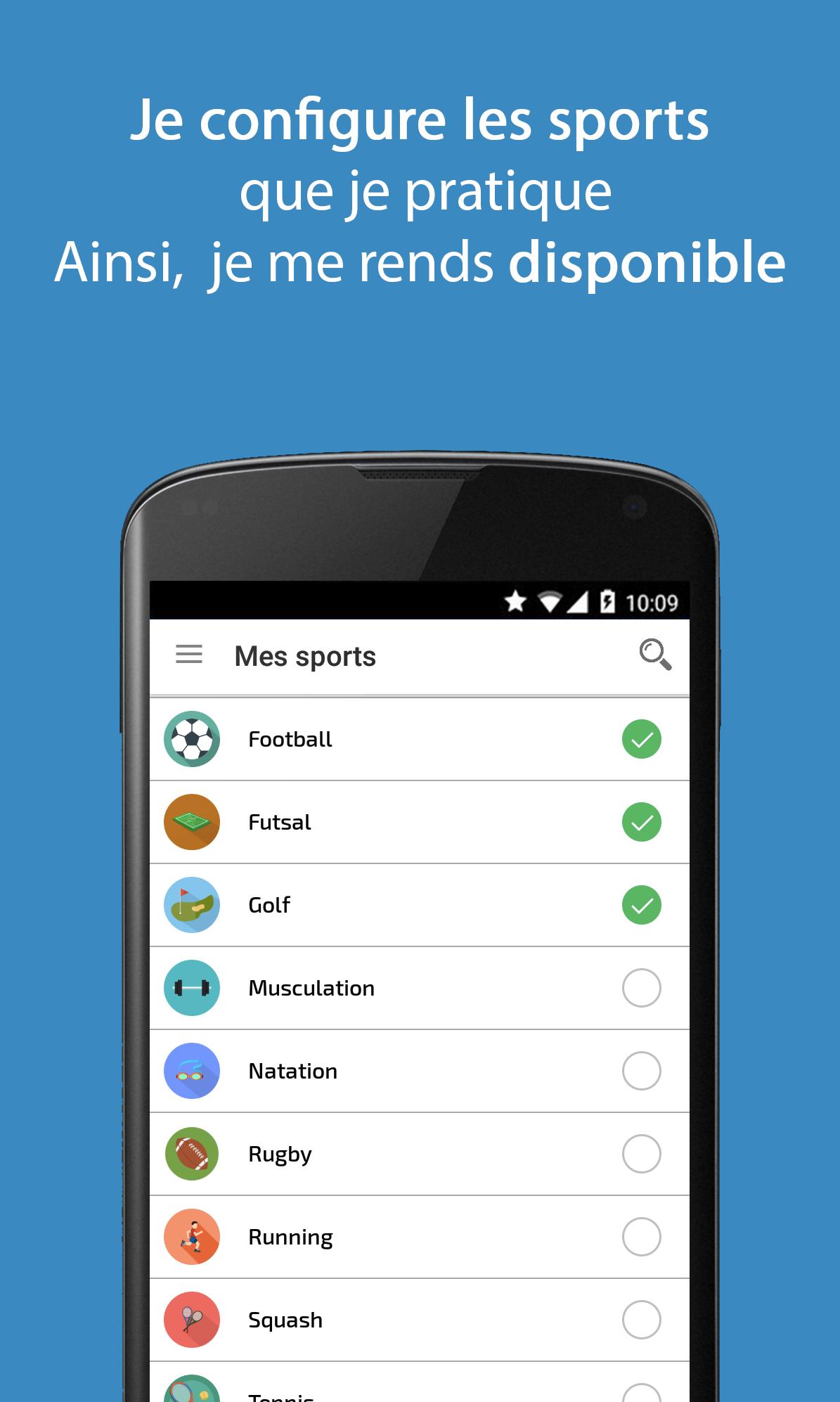 SportmeUp, Sport et Rencontres