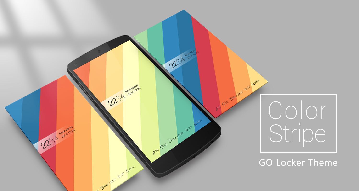 Color Stripe Live GO Locker