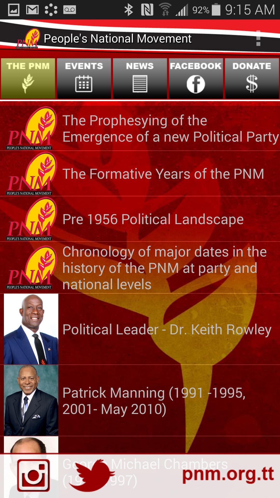 PNM People's National Movement