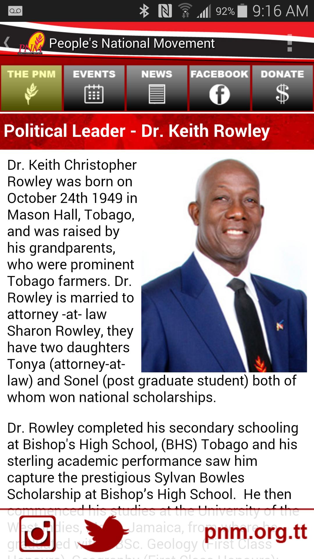 PNM People's National Movement