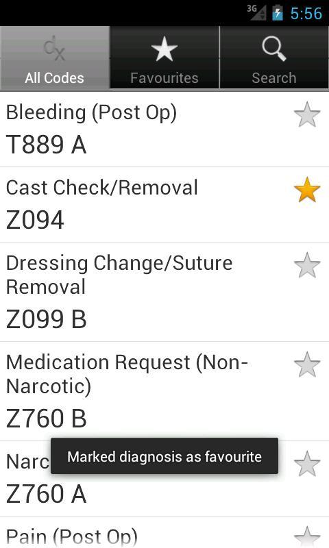 Discharge Diagnosis Lookup