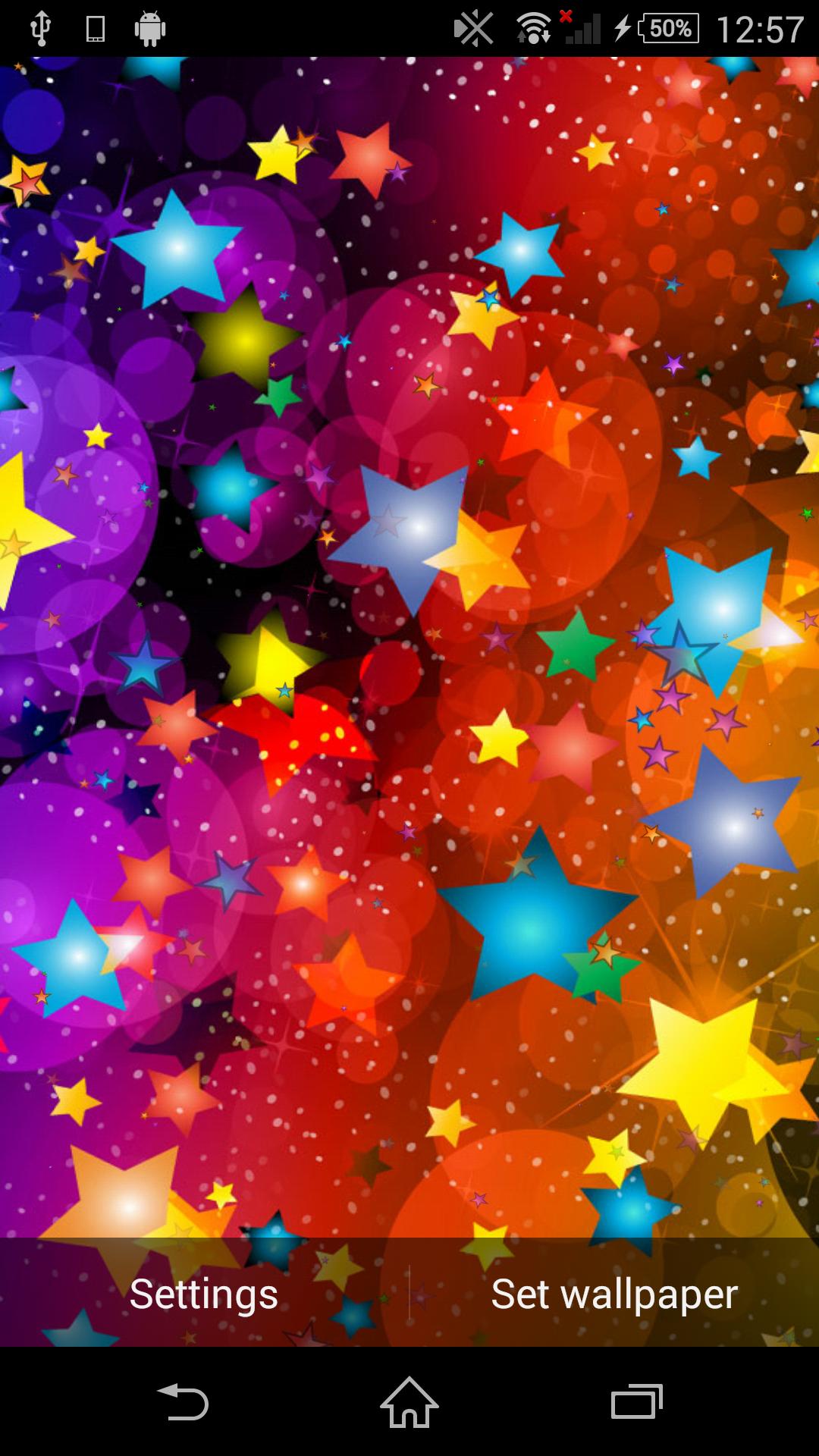 Charming Stars Live Wallpaper