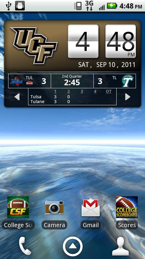 UCF Knights Live Clock