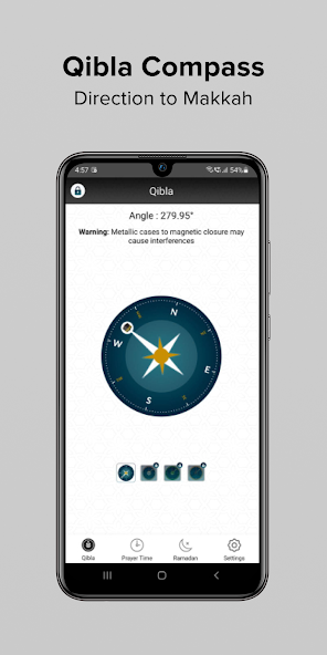 Prayer Times & Athan Qibla App