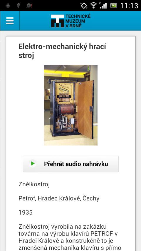 The Technical museum in Brno