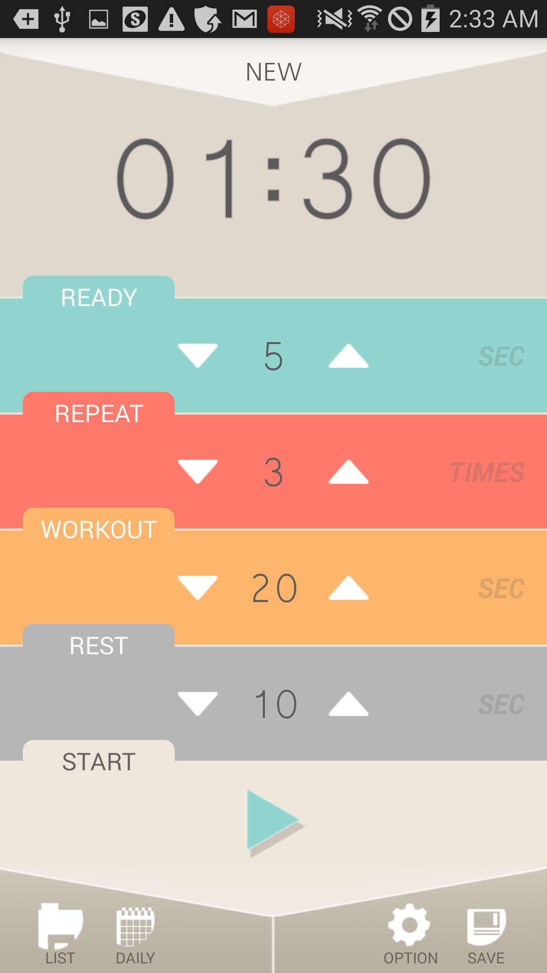 Interval Timer, HIIT Timer
