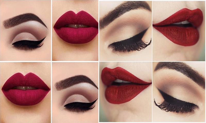 Makeup training step-by-step