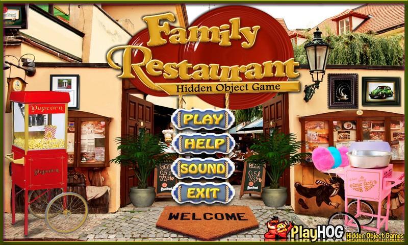 Challenge #152 Family Restaurant New Hidden Object