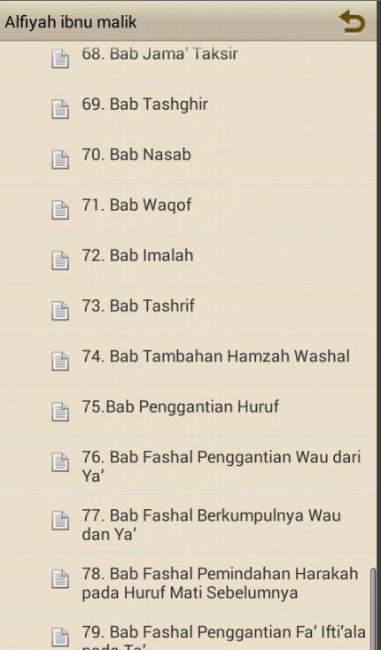 Matan Al-Fiyyah Ibnu Malik