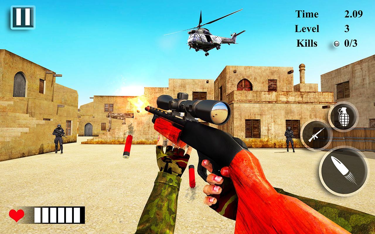 Real Attack Shooting:FPS Shooting Game 2019