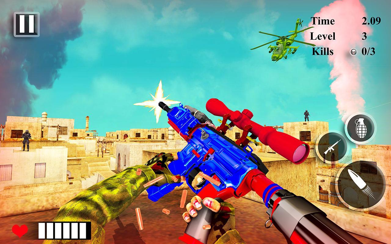 Real Attack Shooting:FPS Shooting Game 2019