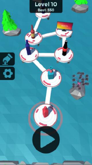 Fire Ball Bottle Shooter 3D