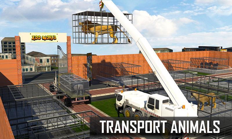 City Zoo Animals Rescue Truck