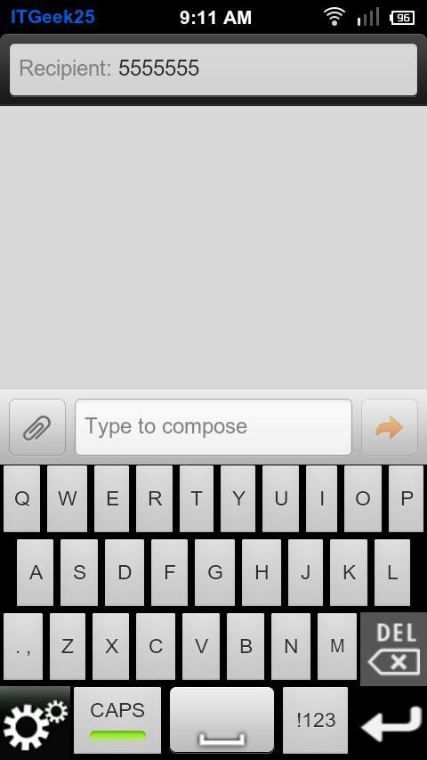 MyWriter Gesture Keyboard