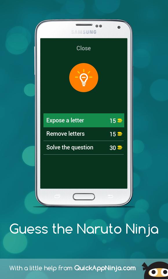 Guess the Naruto Ninja