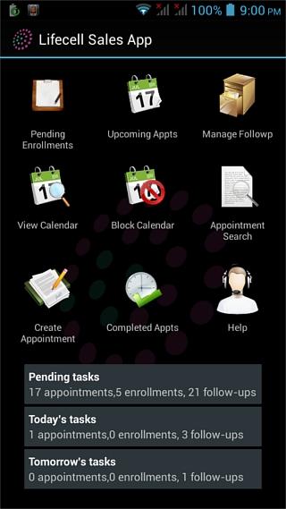 Lifecell Sales App