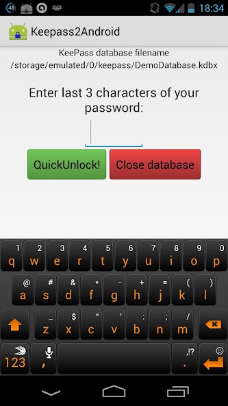 Keepass2Android Offline