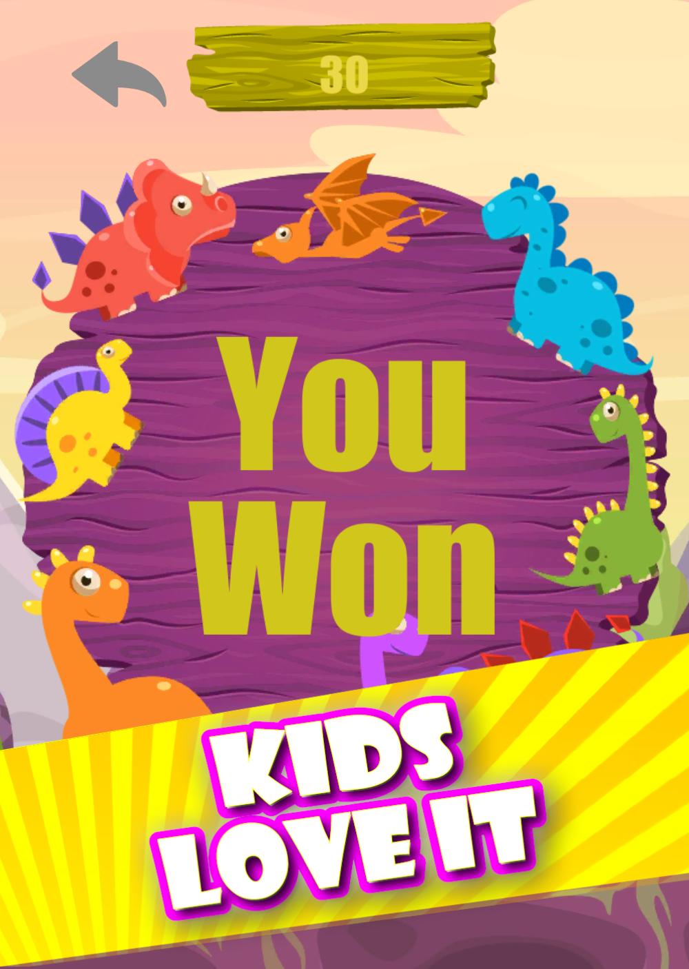 Dinosaur Cards Match