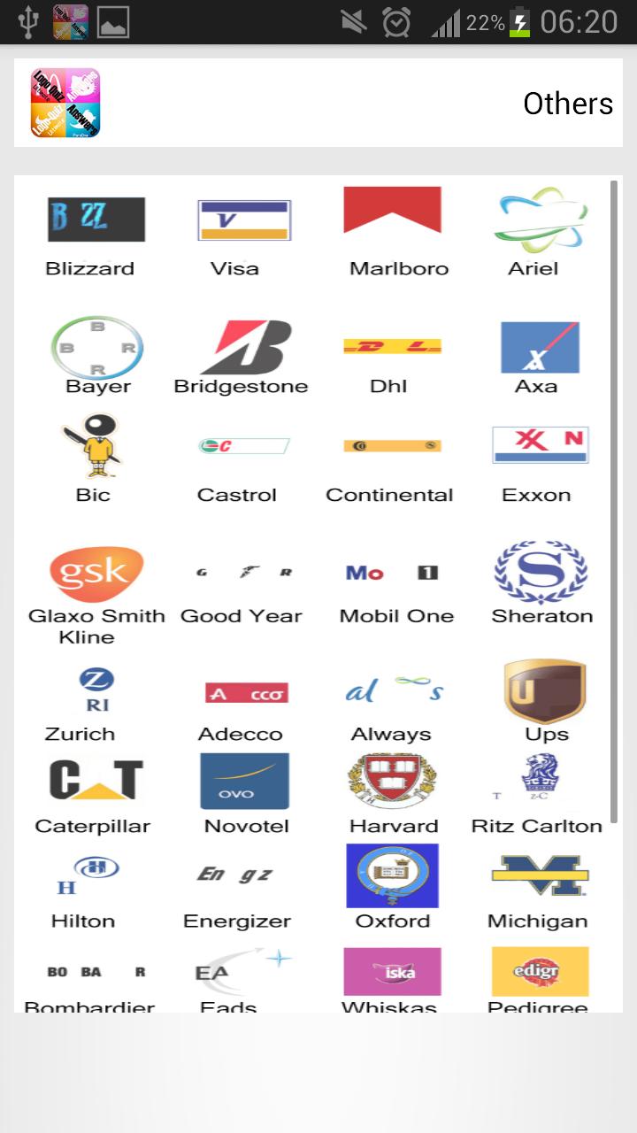 Ultimate Logo Quiz Answers