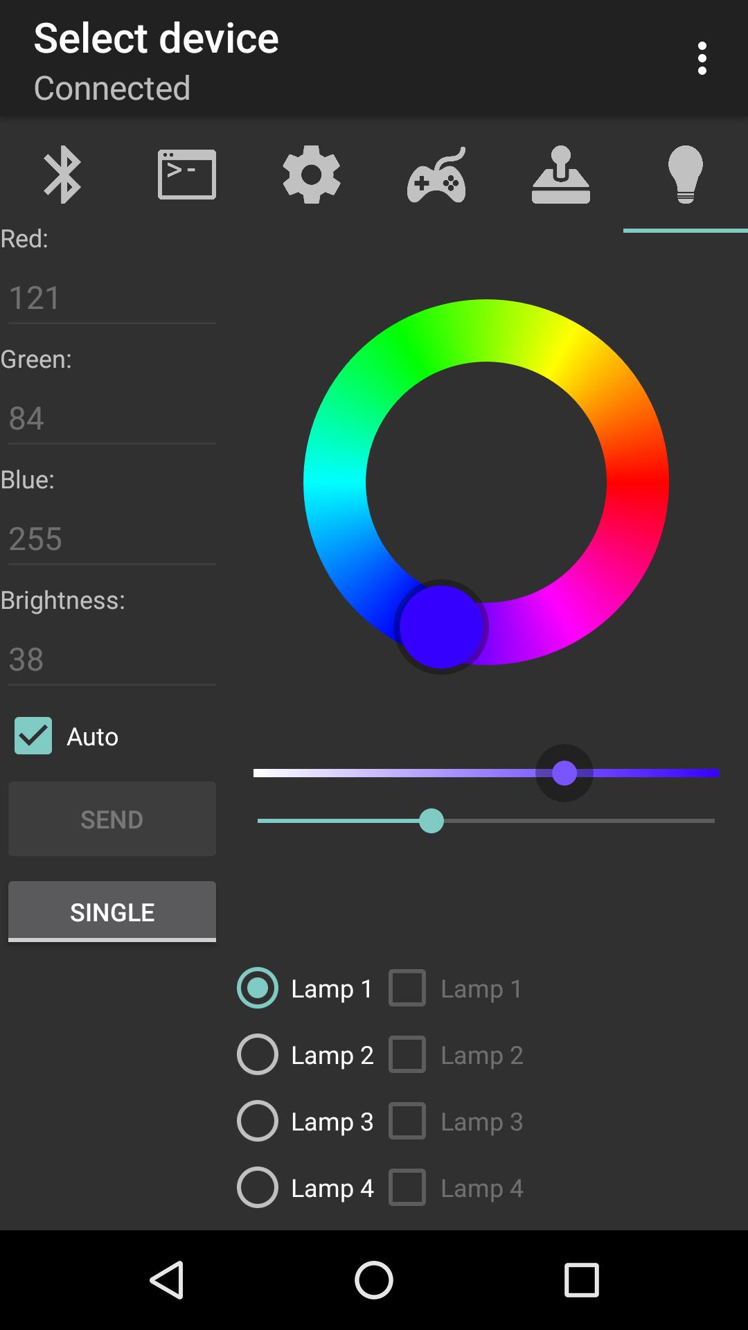 Bluetooth Control BT->uC FREE