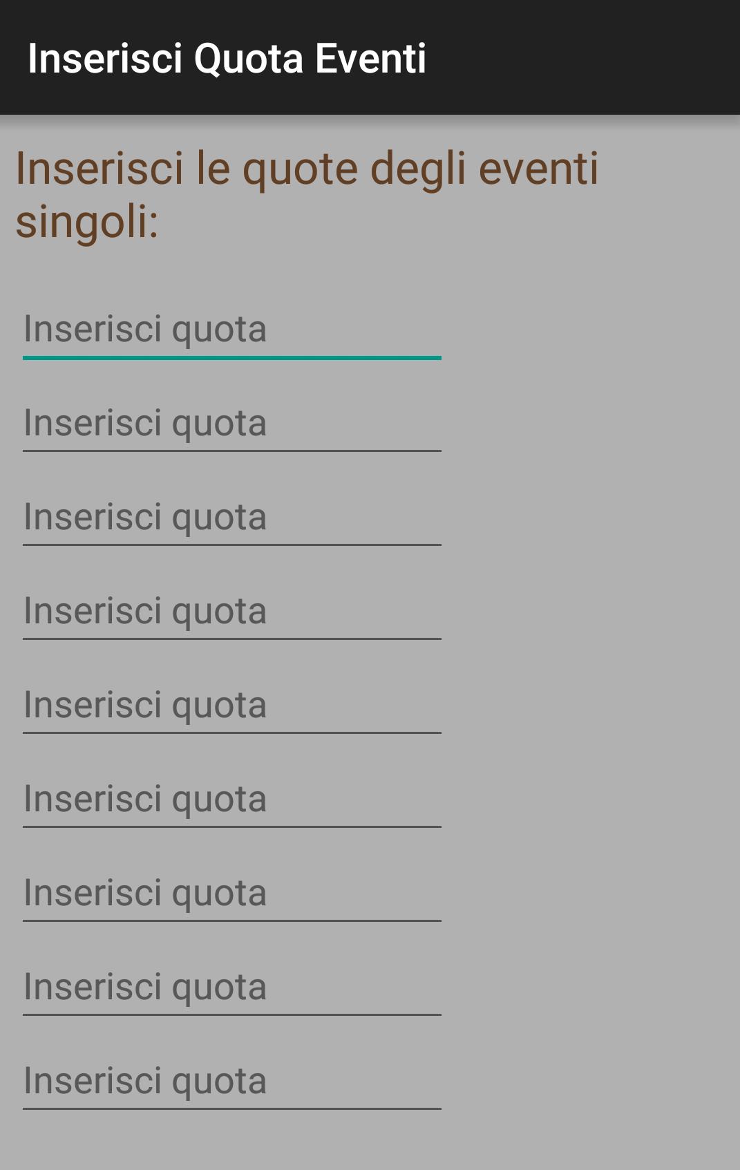 Calcolo Vincita Sistemi