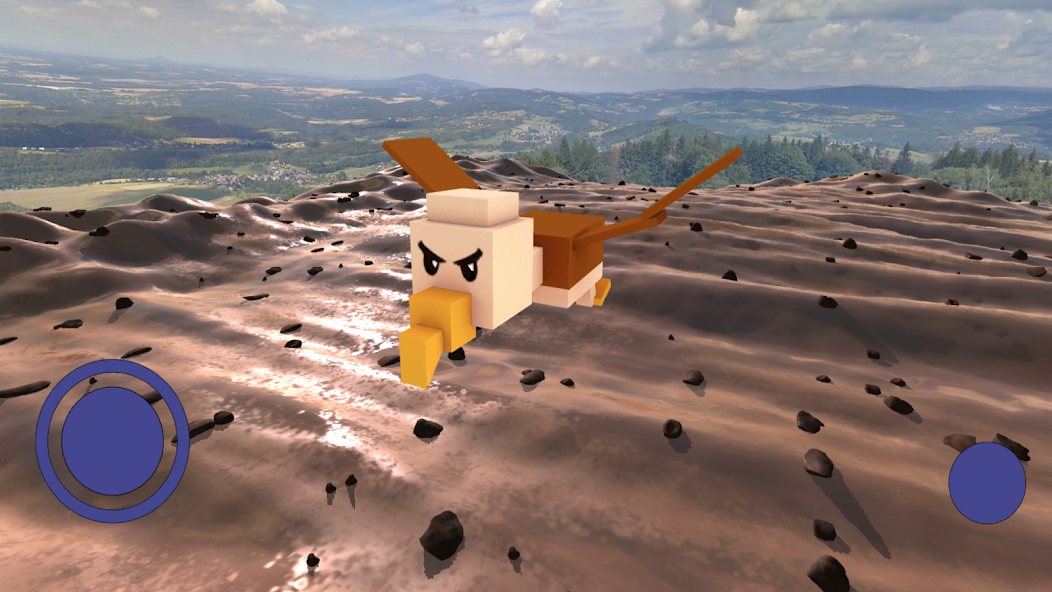 Eagle toy bird fly game 3d