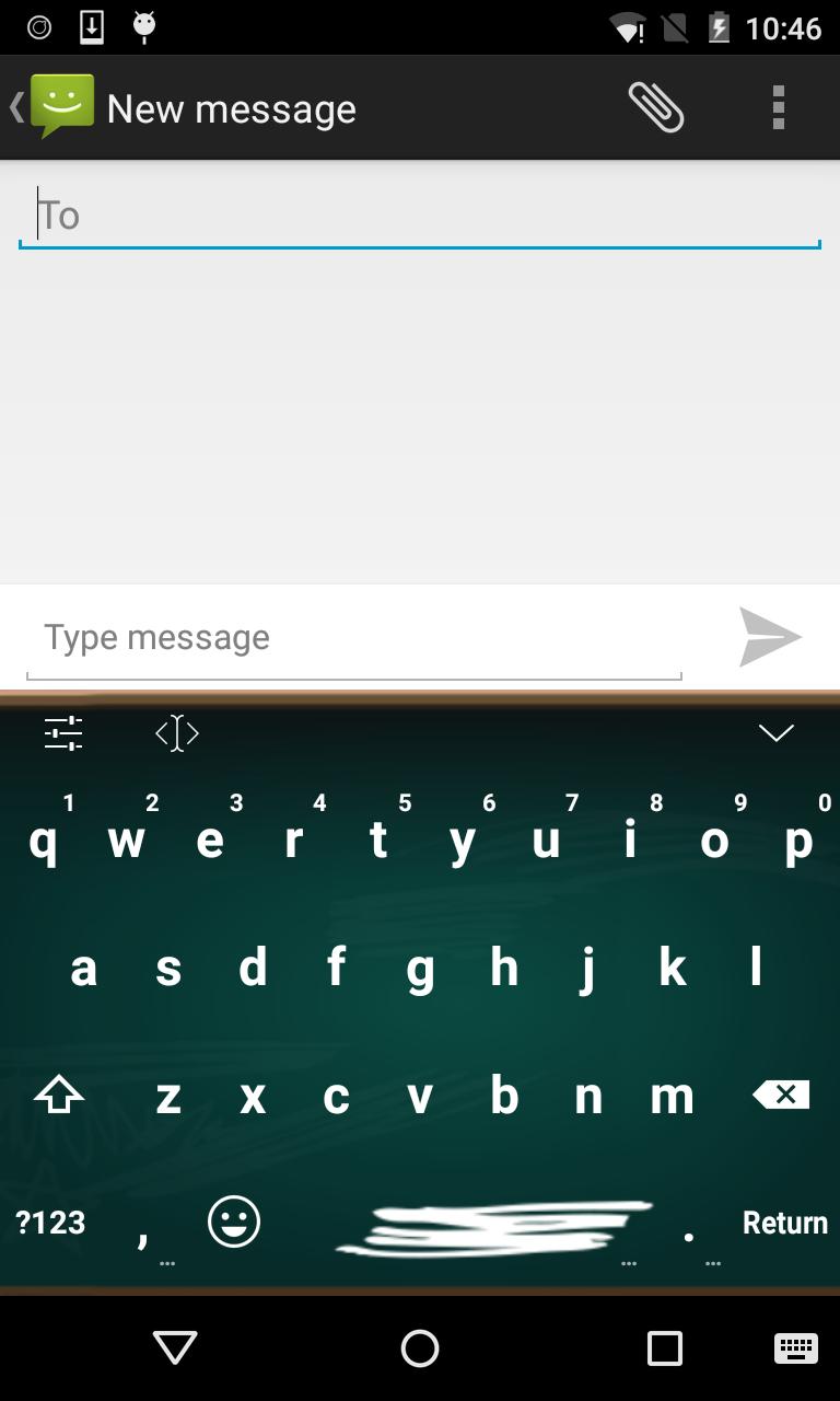 Emoji Keyboard - Blackboard