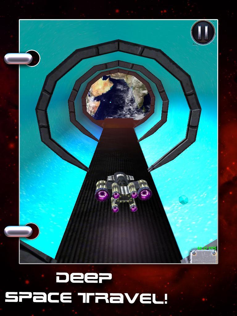 Robot Run Galaxy Space