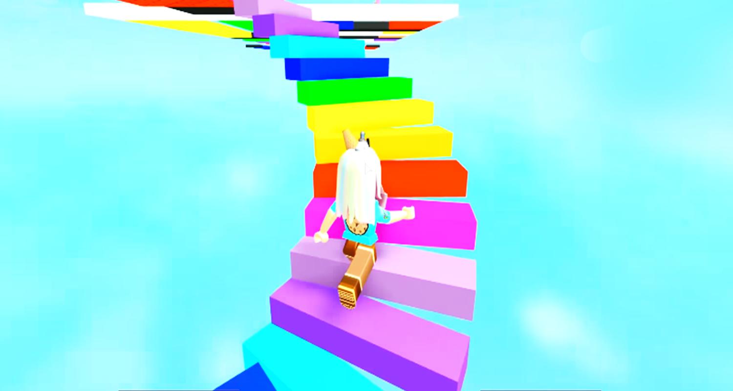 Jumping Into Rainbows Random Game Play Obby Guide