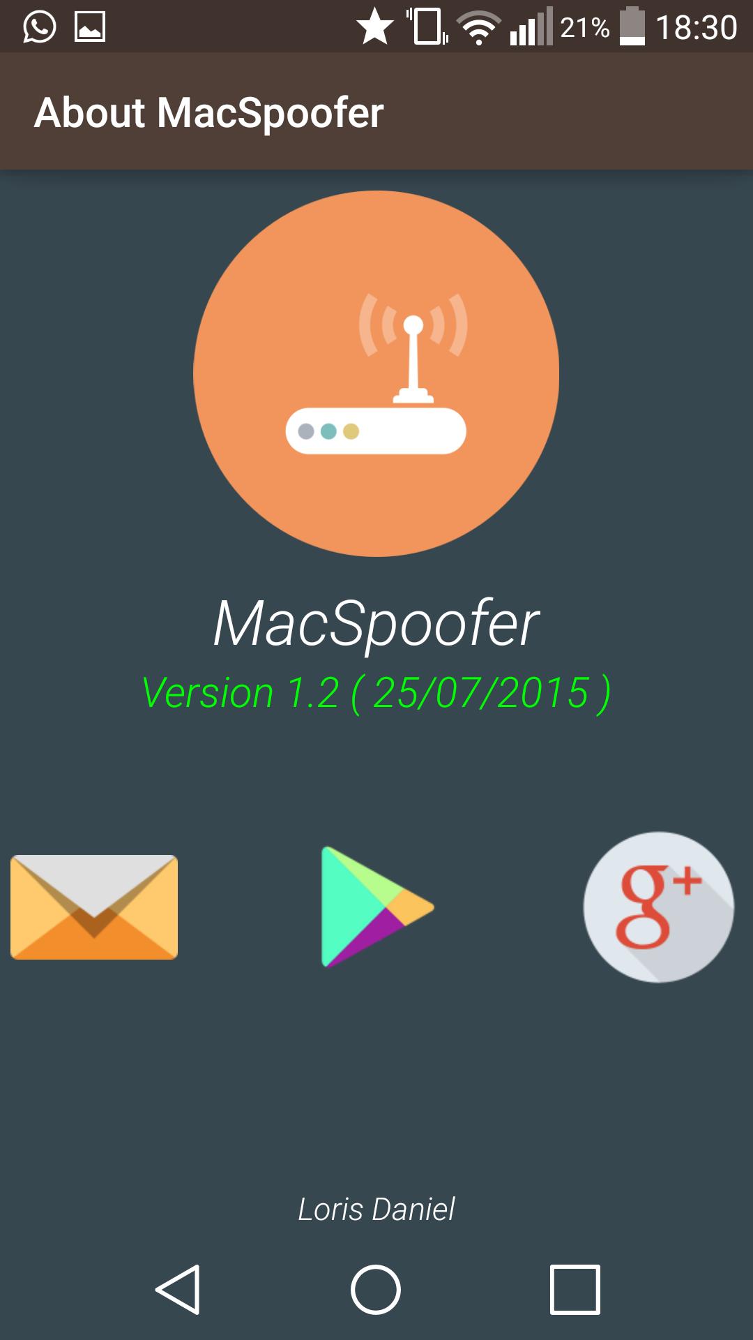 MacSpoofer