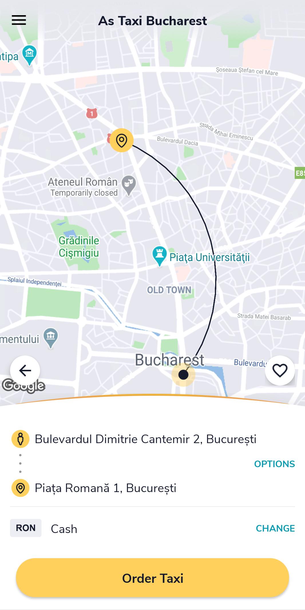 Taxi As Bucharest