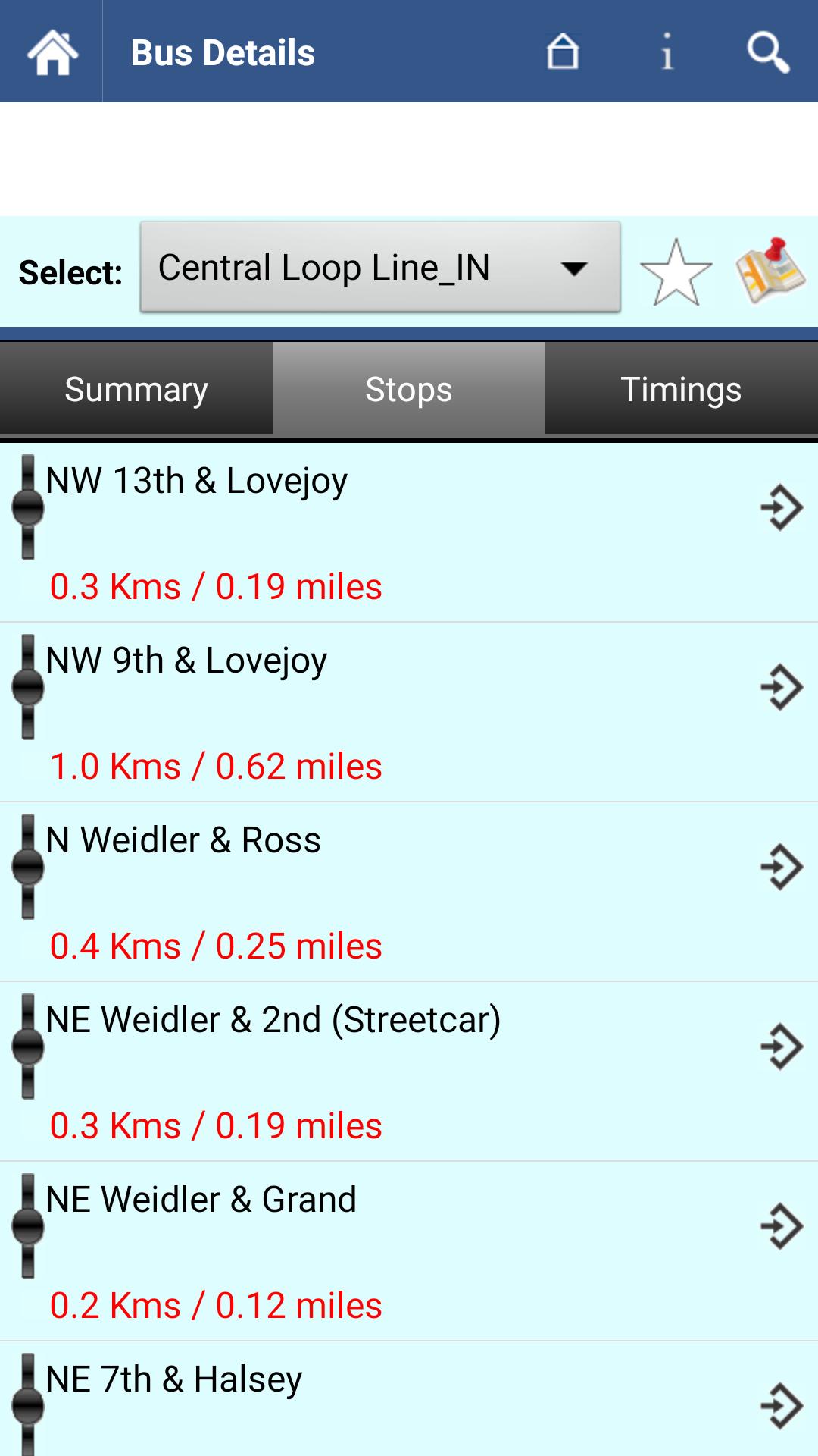 Portland Transit Info