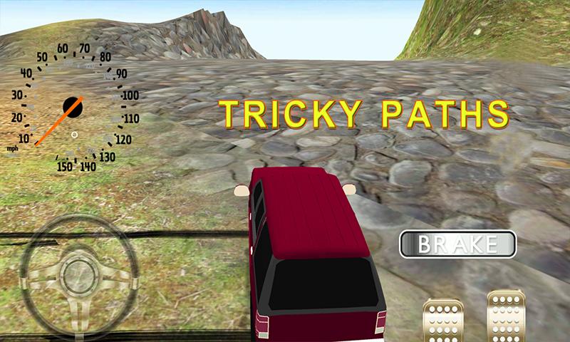 SUV Hill Ride Simulator
