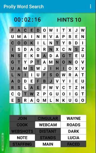 Prolly Word Search