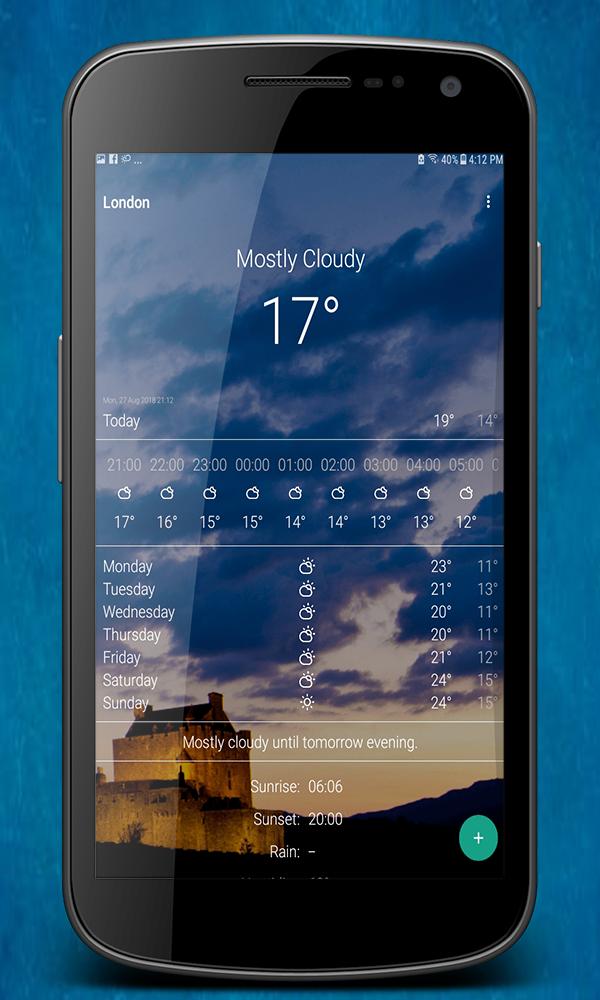 weather apps for android