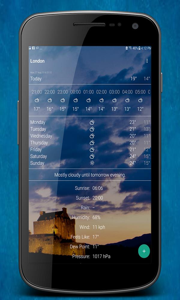 weather apps for android