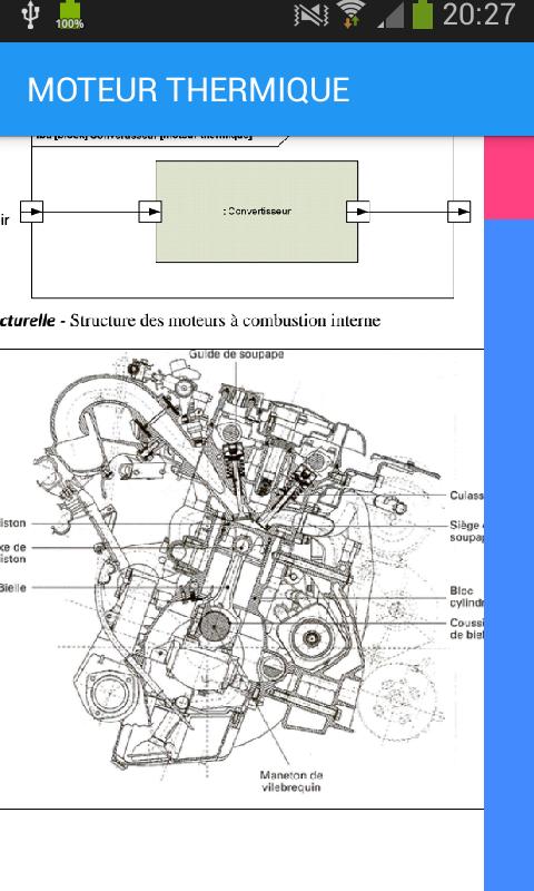 moteur thermique mecanique