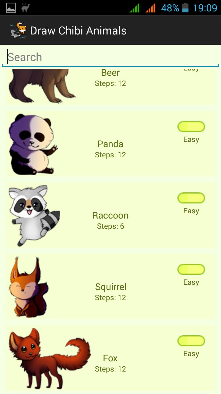 How To Draw Chini Animals