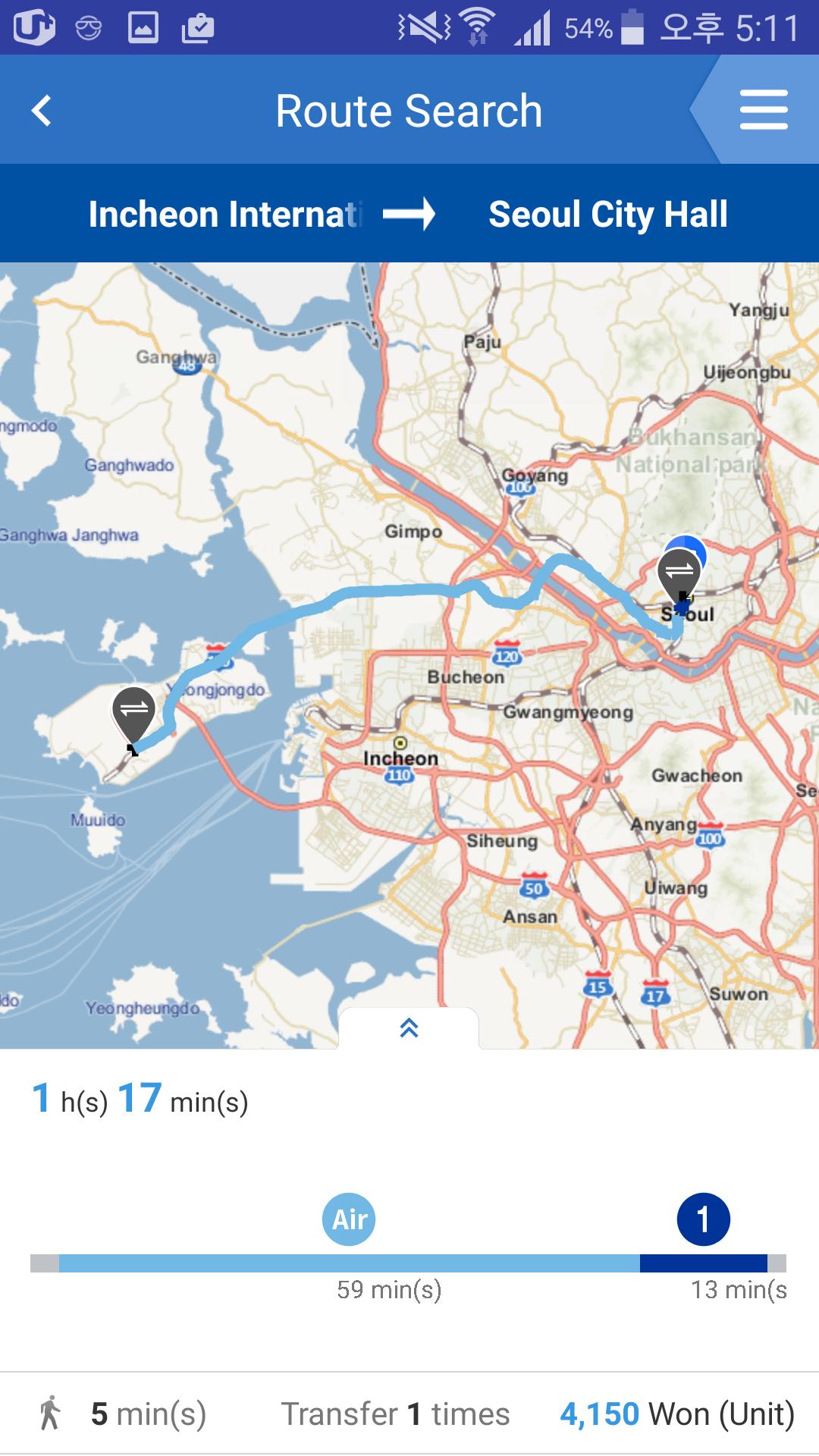 KTG - Public Transit Route