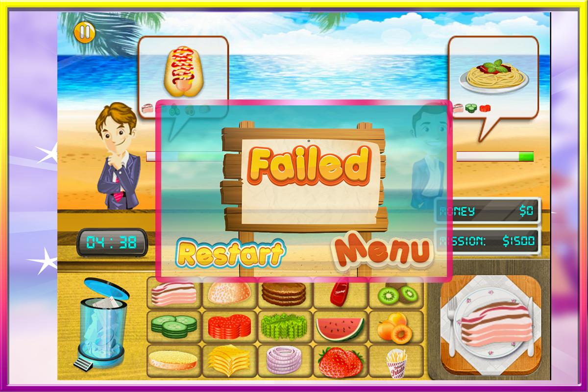 Snacks Maker : Beach Story