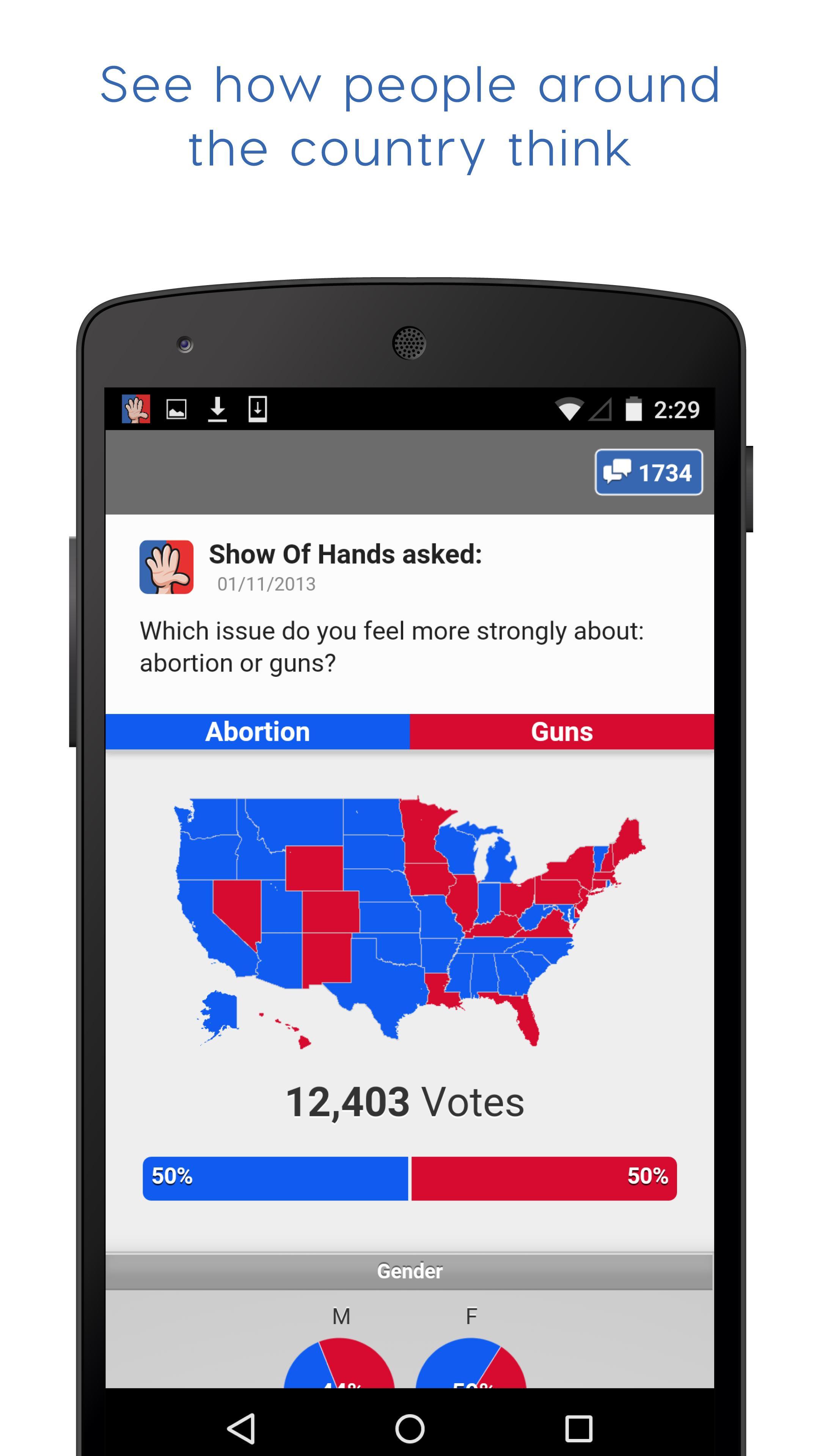 Show of Hands Polls & Politics
