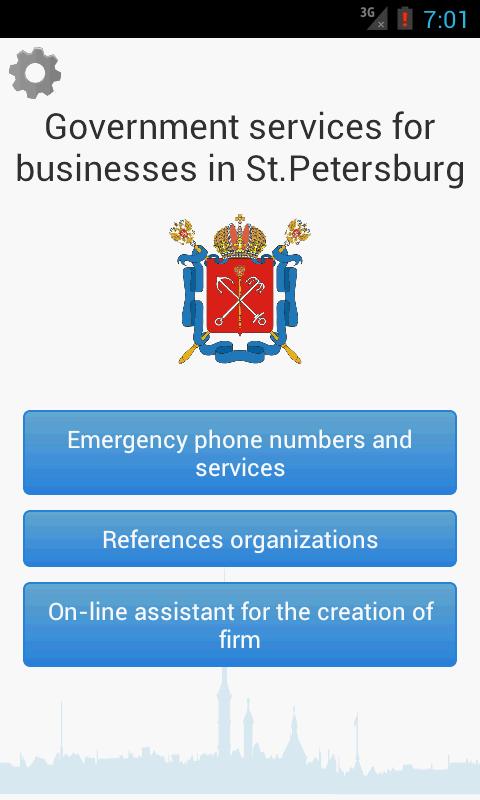 Government services in SPb