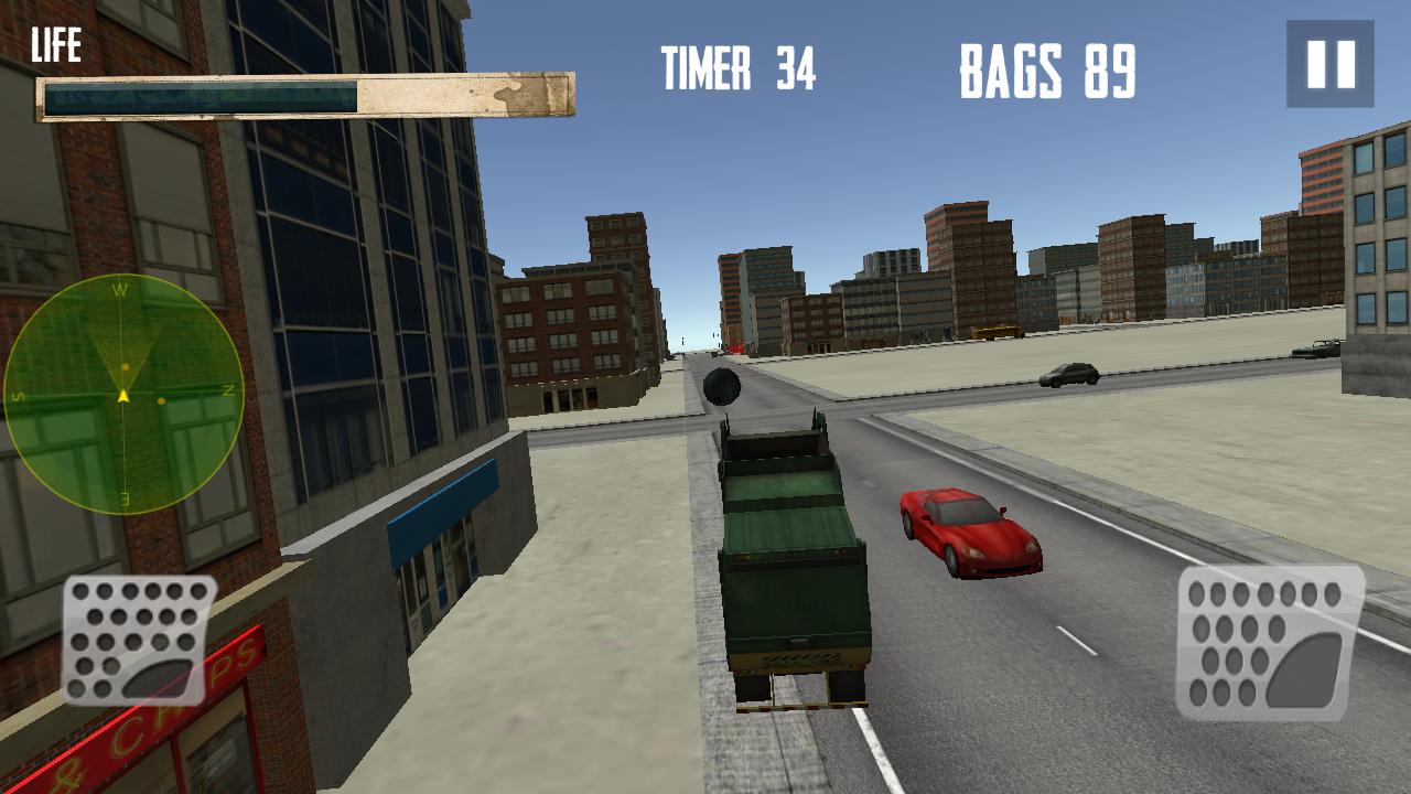 City Road Trash & Garbage Truck Driving Simulator