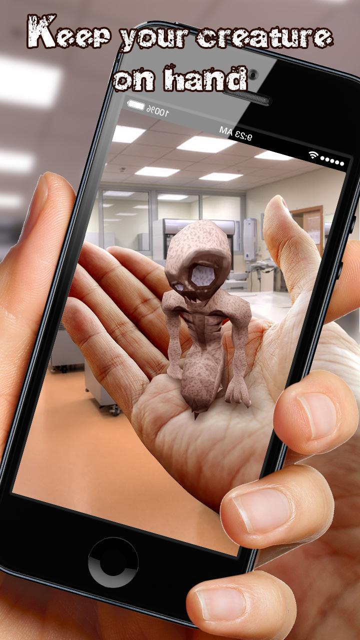 Homunculus on hand Prank